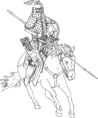 Тяжеловооруженный конник Сибирского ханства XVI в.